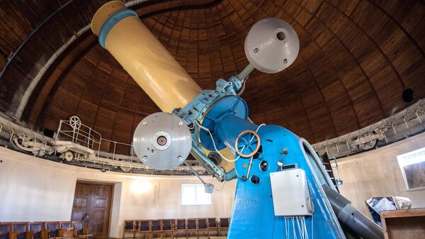 48-дюймовый (122-сантиметровый) телескоп фирмы Carl Zeiss в Крымской астрофизической обсерватории РАН