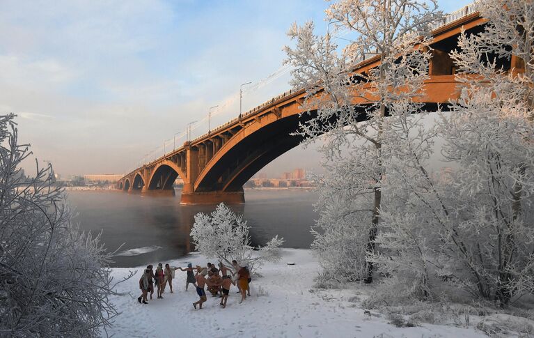 Клуб зимнего плавания в Красноярске