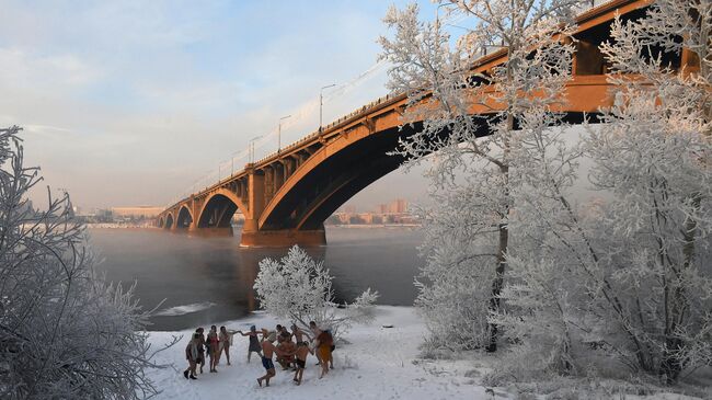 Клуб зимнего плавания в Красноярске