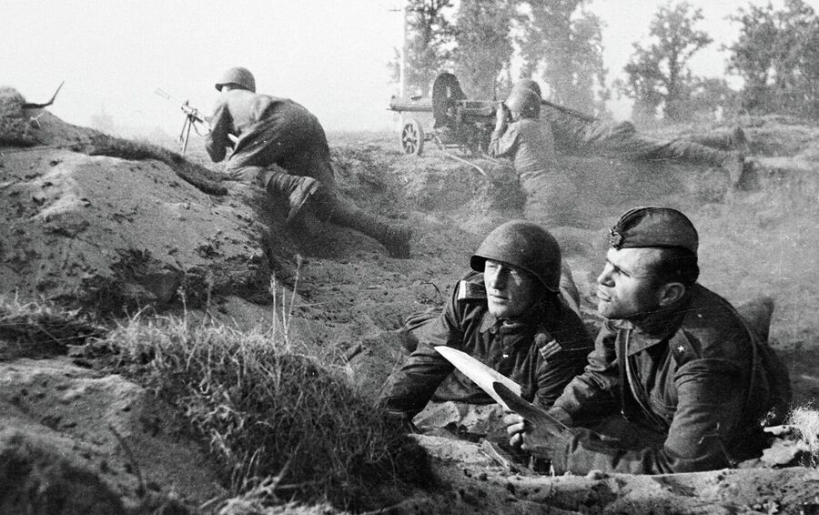 1 сентября 1944. Бои на подступах к Варшаве