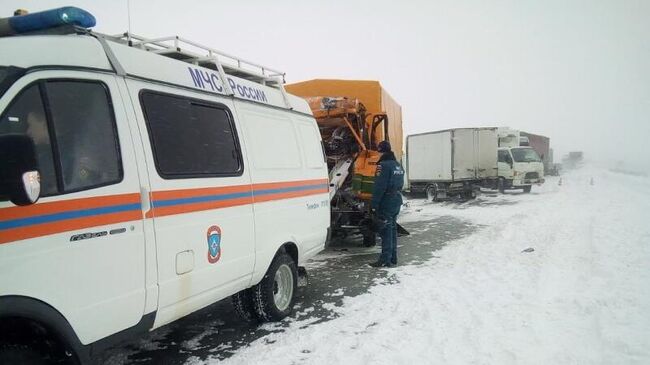 ДТП в Коченевском районе , Новосибирской области на трассе Р-254. 17 января 2020