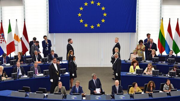 Сессия Европейского парламента в Страсбурге