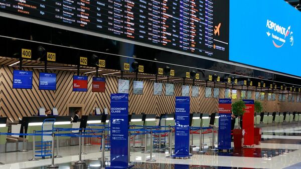 Аэрофлот переводит международные рейсы в новый терминал С. Архивное фото
