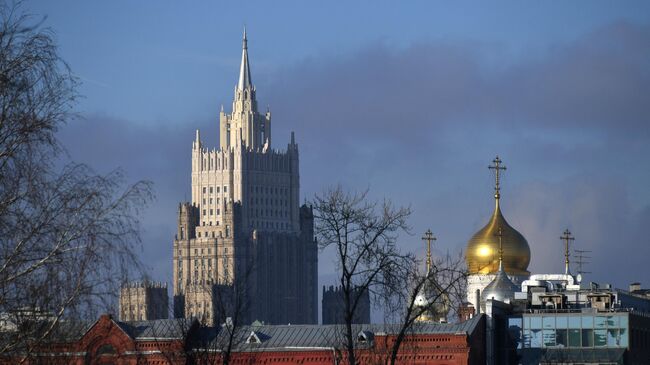  Здание Министерства иностранных дел в Москве