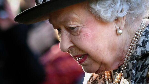 Британская королева Елизавета II  
