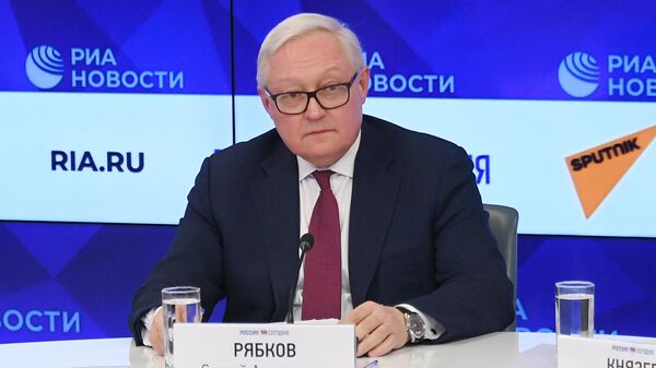 Сергей Рябков на пресс-конференции, посвященной началу председательства России в БРИКС в 2020 году