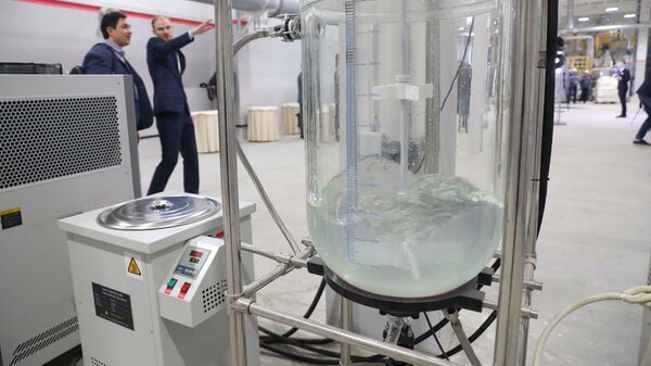 На заводе по производству наномодифицированных полимеров в Нижегородской области