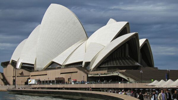 Здание Оперного театра в Сиднее