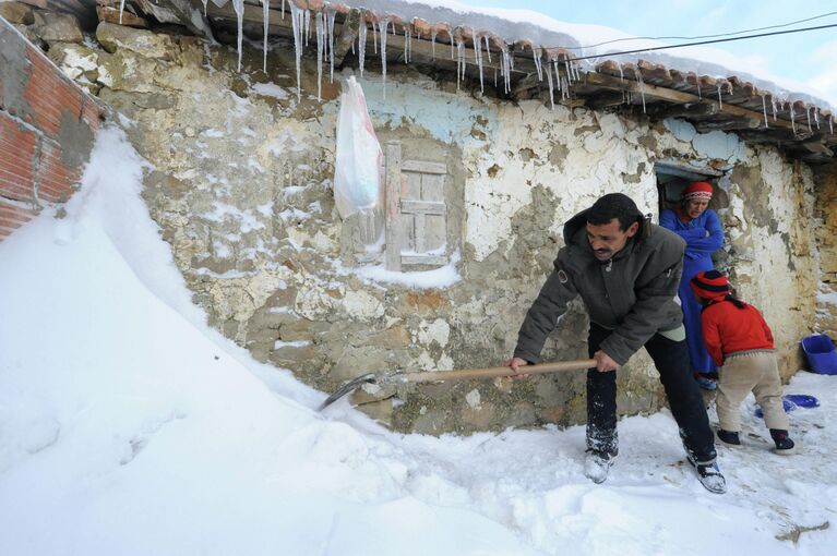 Снег в Алжире