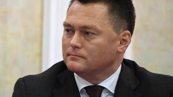 Игорь Краснов во время рассмотрения его кандидатуры на должность генерального прокурора в Совете Федерации