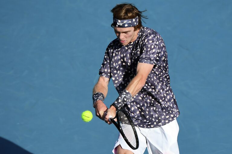 Российский теннисист Андрей Рублев Российский теннисист Андрей Рублев