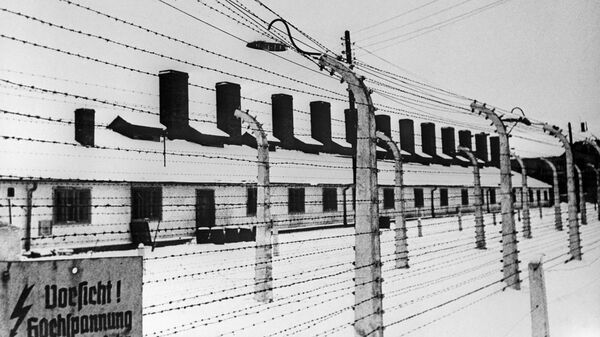 Концентрационный лагерь Освенцим на территории Польши