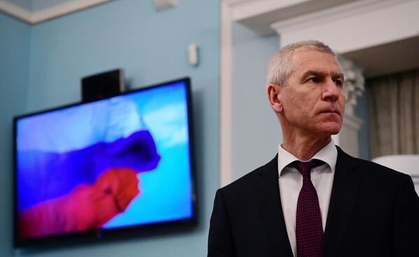 Министр спорта РФ Олег Матыцин Министр спорта РФ Олег Матыцин