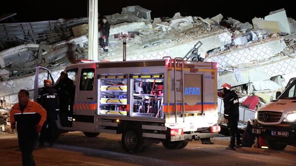 Последствия землетрясения на востоке Турции. 24 января 2020