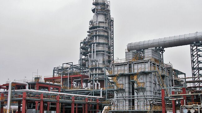 Нефтеперерабатывающий завод ООО Нафтан, расположенный в городе Новополоцке