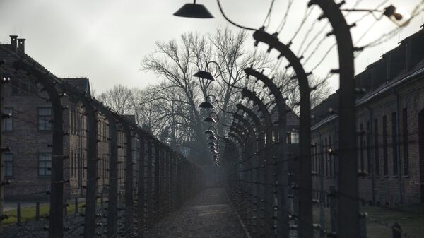 Музей на территории бывшего концентрационного лагеря Аушвиц-Биркенау в польском Освенциме