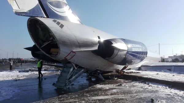 Самолет иранской авиакомпании Caspian Airlines выкатился за пределы взлетно-посадочной полосы при посадке в Махшахре. 27 января 2020