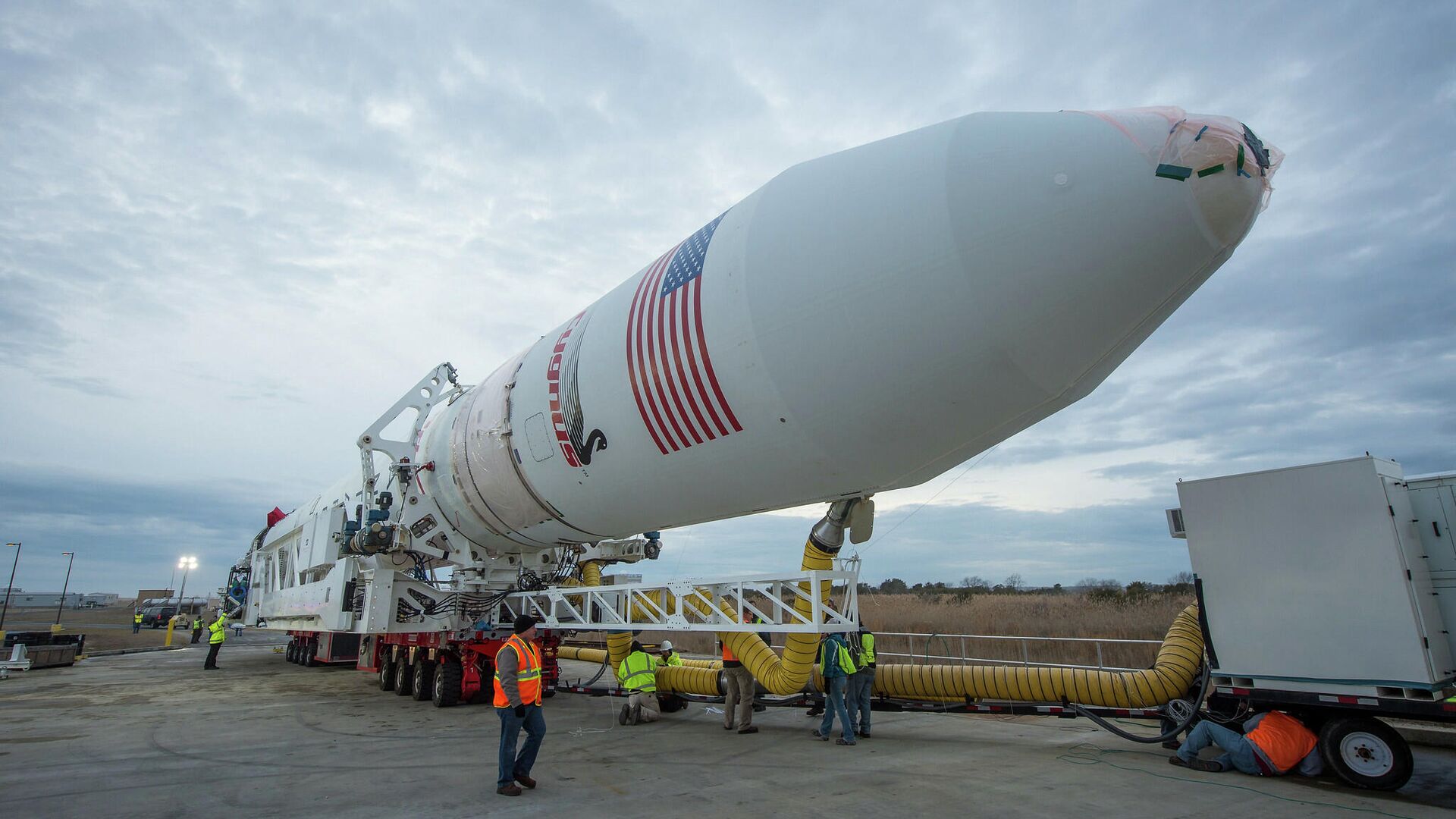 Американская ракета-носитель Antares - РИА Новости, 1920, 09.08.2022