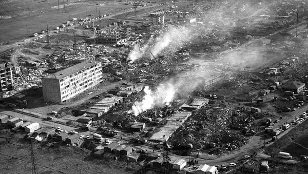 Землетрясение в Спитаке, архивное фото