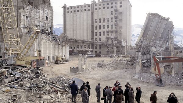 Землетрясение в Армении. Архивное фото