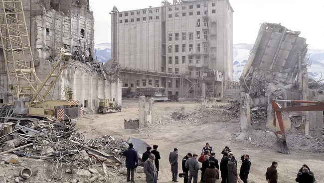 Землетрясение в Армении. Архивное фото