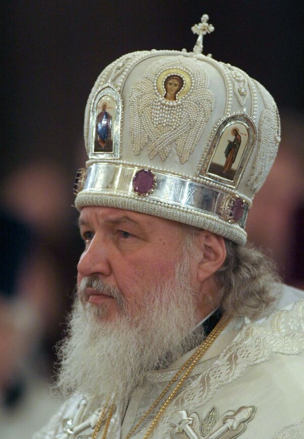 Церемония прощания с патриархом Московским и всея Руси Алексием II в храме Христа Спасителя