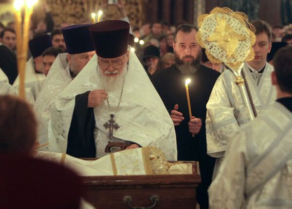 Церемония прощания с патриархом Московским и всея Руси Алексием II