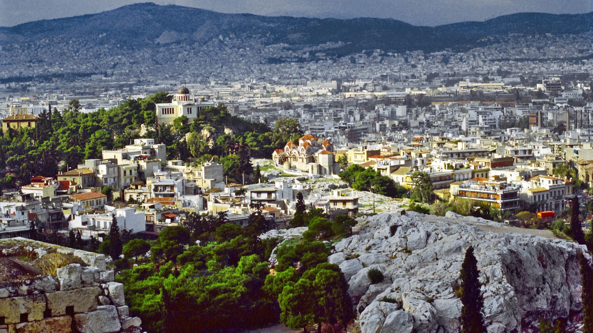 Вид на город Афины - РИА Новости, 1920, 02.04.2021