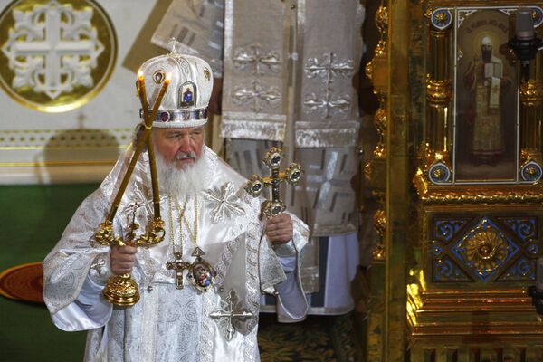 В храме Христа Спасителя проходит отпевание патриарха Алексия II