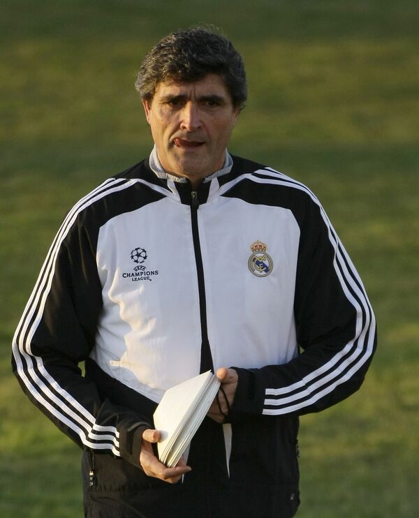 Первая тренировка Хуанде Рамоса в качестве главного тренера Реала