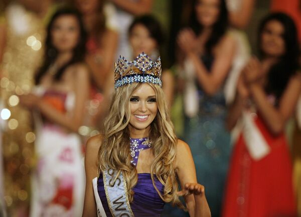 Ксения Сухинова завоевала титул Мисс Мира - 2008