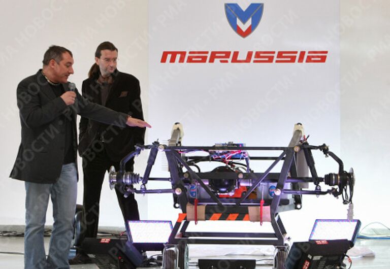 Николай Фоменко презентовал первый российский болид Marussia