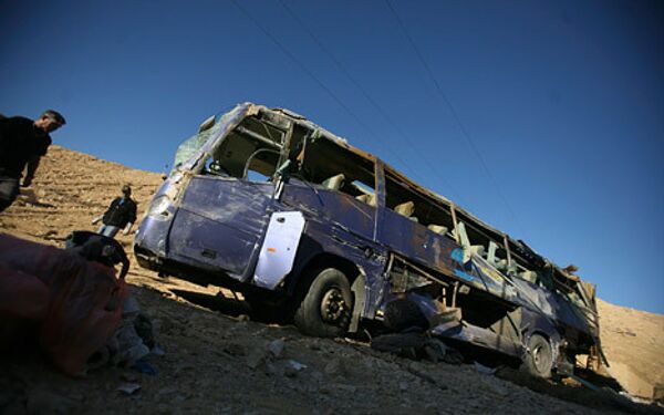 Авария автобуса с российскими туристами в Израиле