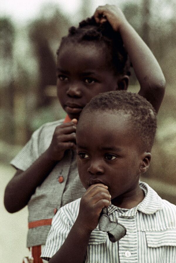 Юные конголезцы