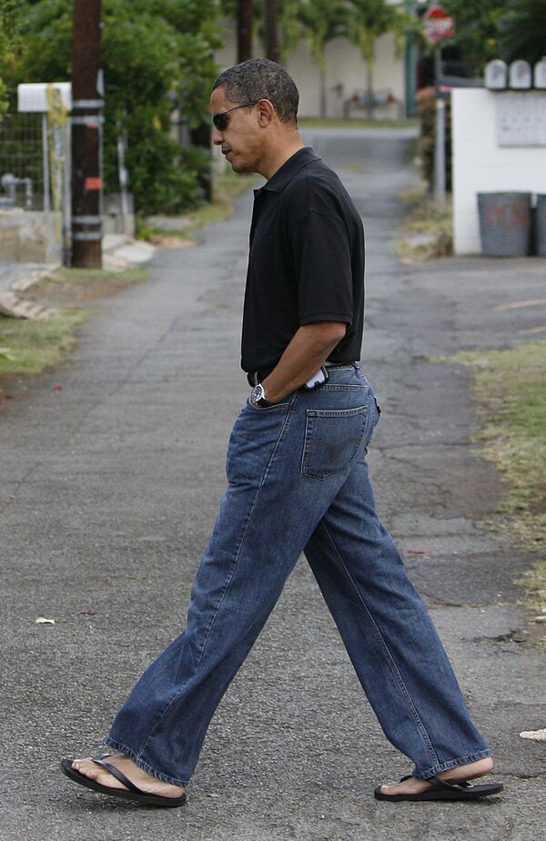 Барак Обама на Гаваях