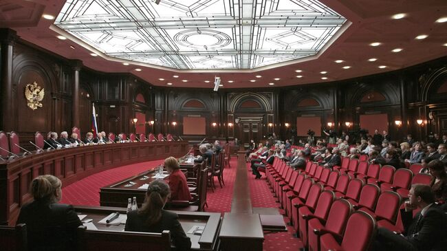Состоялось первое заседание Конституционного суда в Санкт-Петербурге