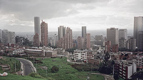 Санта-Фе-де-Богота. Столица Колумбии. Архив