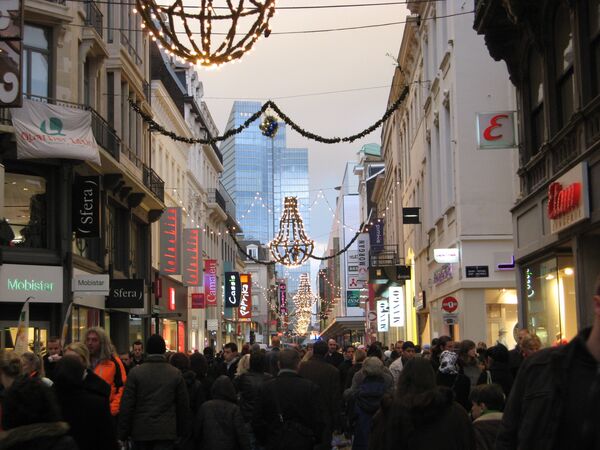 Брюссель готовится к Рождеству