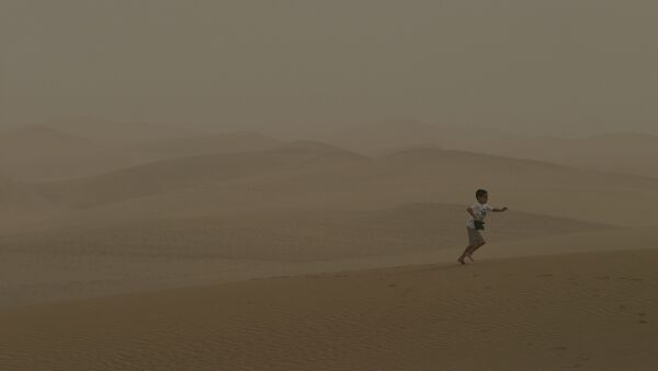 Песчаная буря. Архивное фото