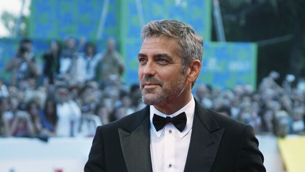 Джордж Клуни на Венецианском фестивале. Архив
