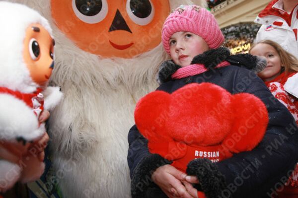 9-летняя Даша Варфоломеева посетила Москву