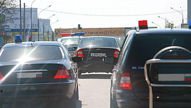 Автомобили со спецсигналами. Архив