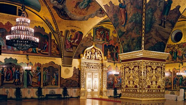 Грановитая палата в Большом Кремлевском дворце. Архив