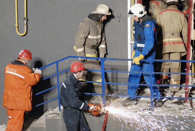 Взрыв газа в жилом доме. Архив