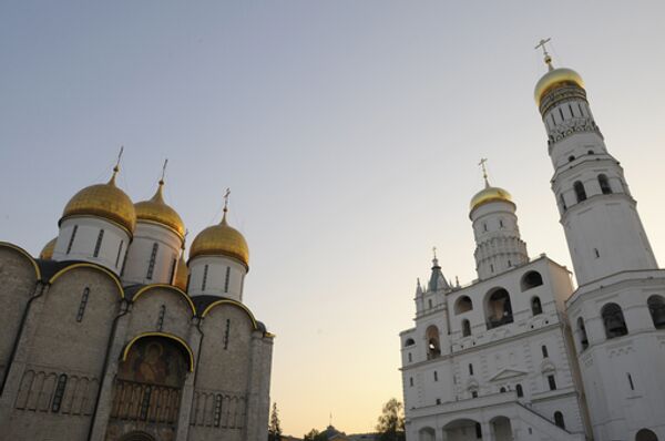 Успенский собор и колокольня Ивана Великого 
