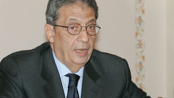 Генеральный секретарь Лиги арабских государств (ЛАГ)  Амр Муса. Архив