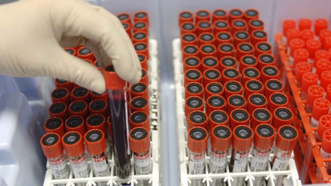 Сдача крови. Архивное фото