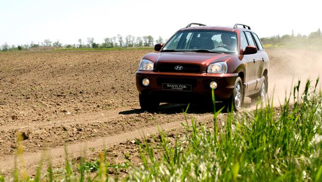 Испытание джипа сборки Таганрогского автомобильного завода