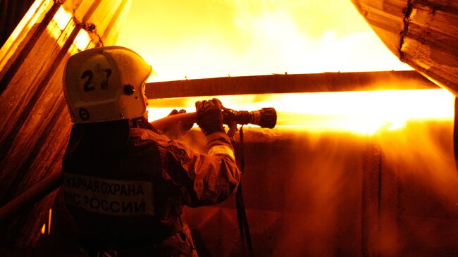 Пять человек сгорели в деревянном доме в Хабаровском крае