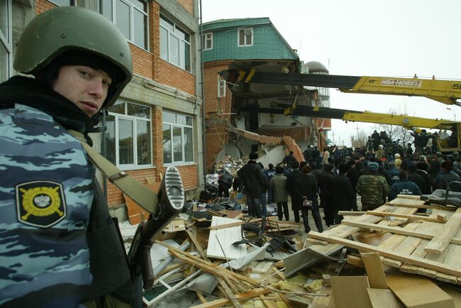 Взрыв в Назрани